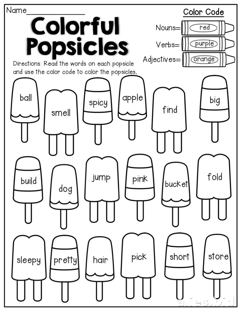 Free Printable 1st Grade Worksheet Free Print #2
