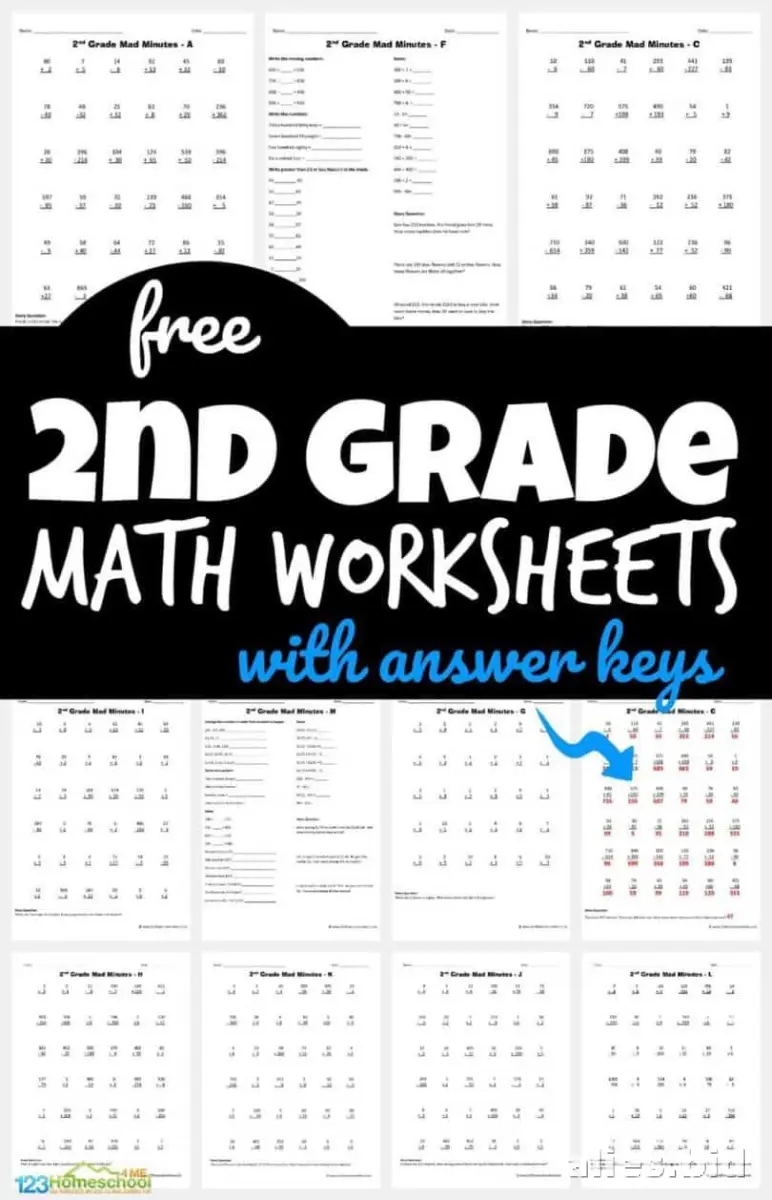 Free Printable 2nd Grade Worksheet Free Print #9