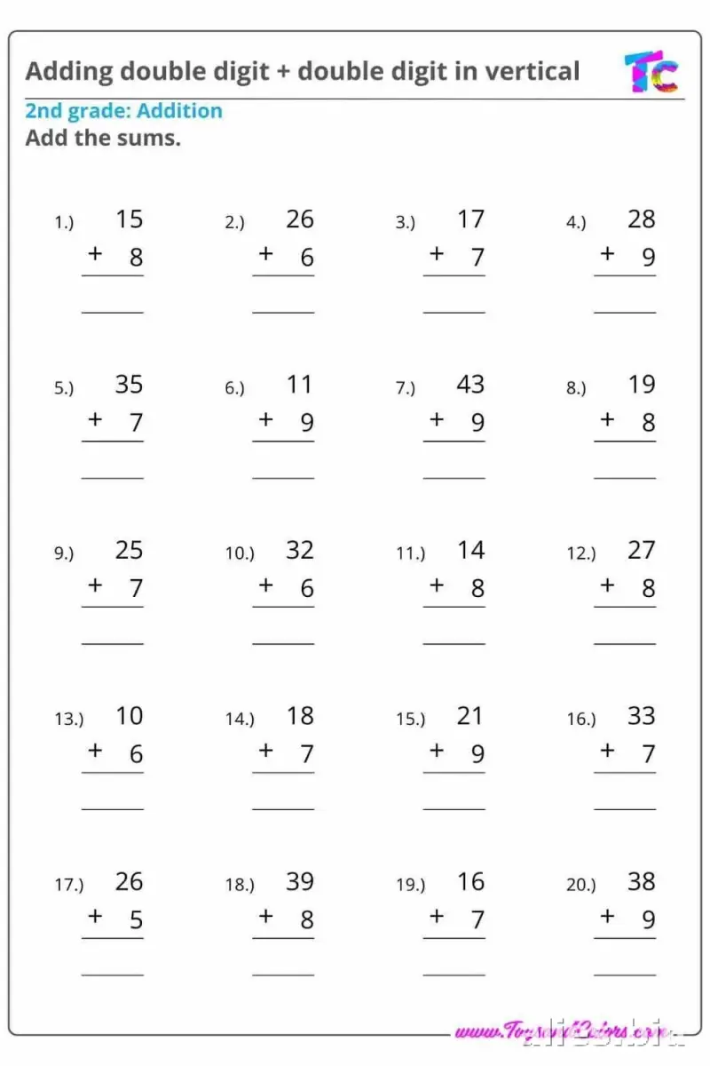 Free Printable 2nd Grade Worksheet Free Print #11