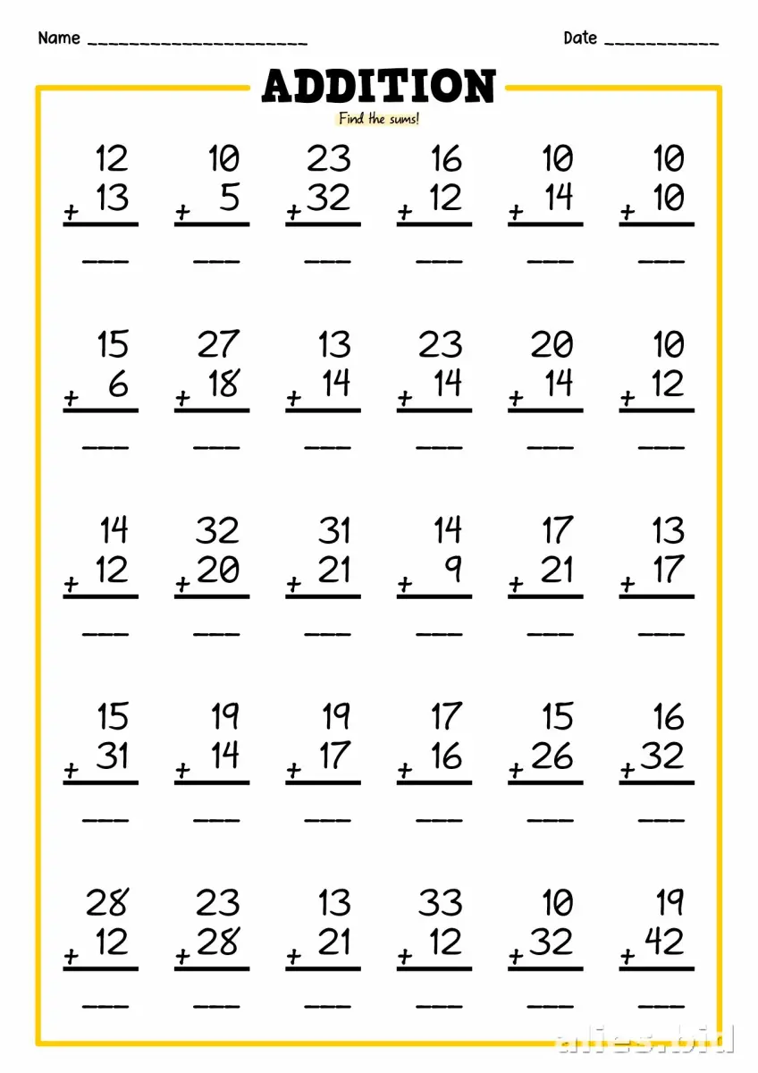 Free Printable 2nd Grade Worksheet Free Print #4