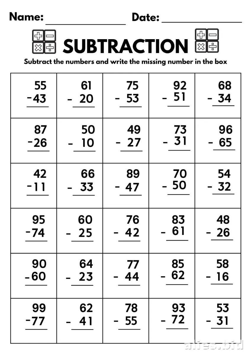 Free Printable 2nd Grade Worksheet Free Print #6