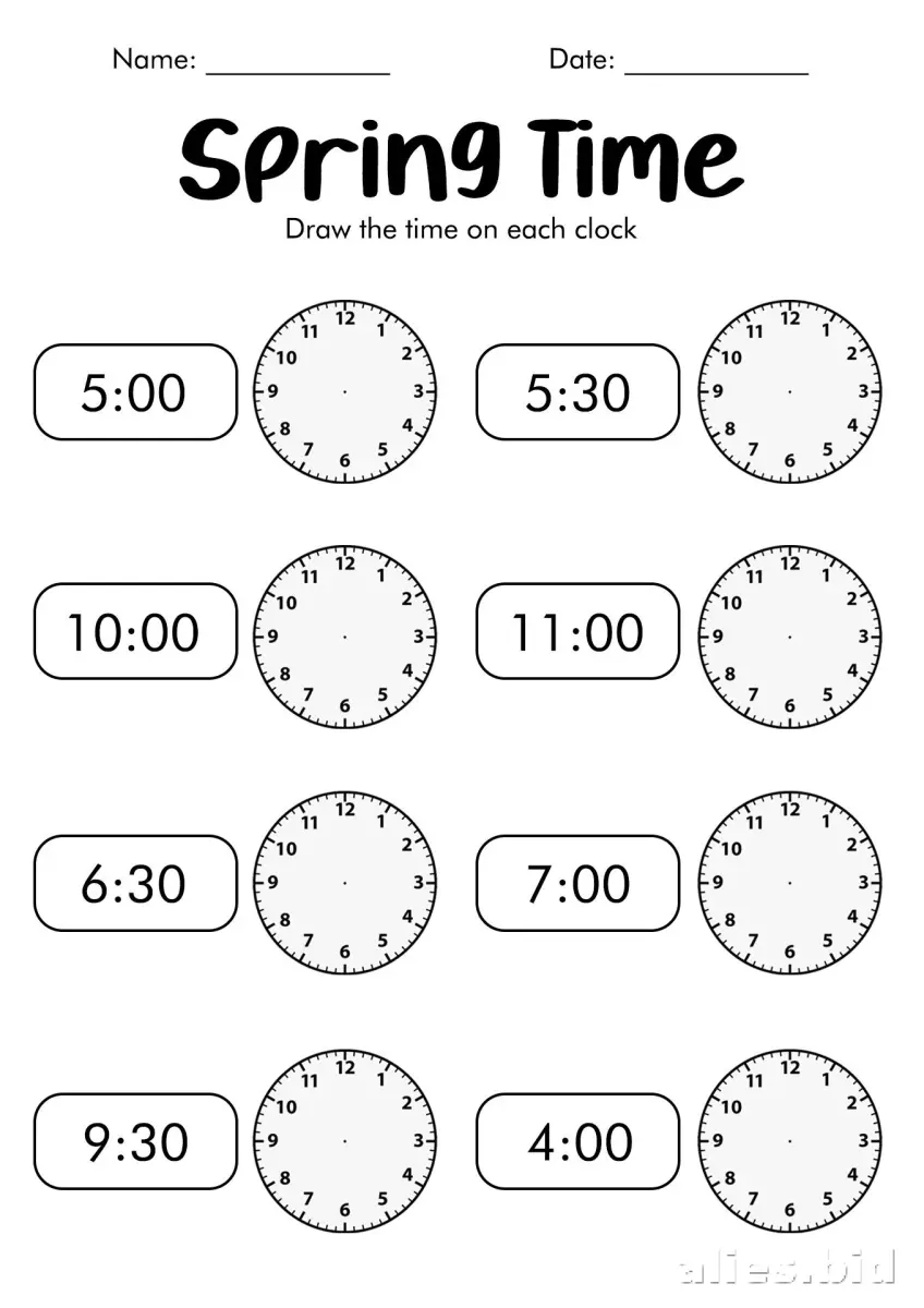Free Printable 2nd Grade Worksheet Free Print #7