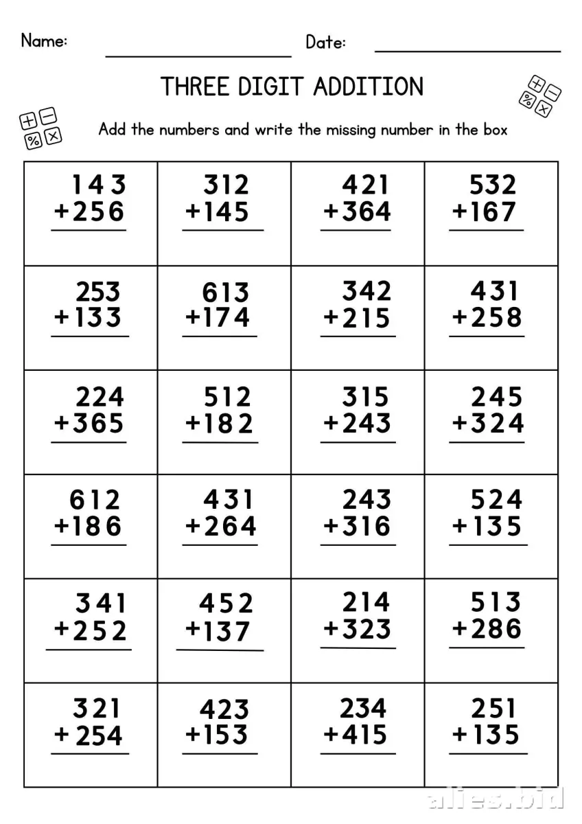 Free Printable 2nd Grade Worksheet Free Print #10