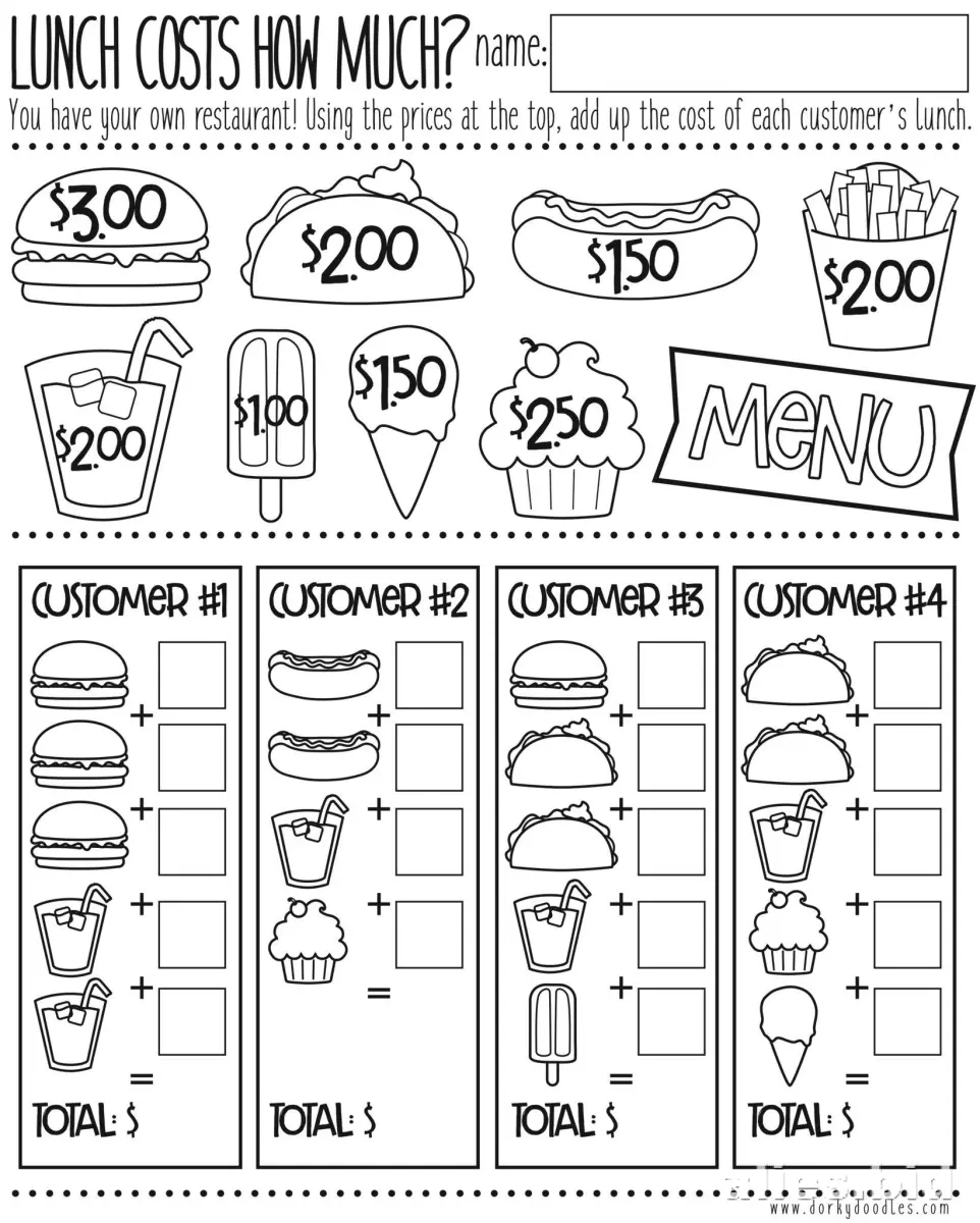 Free Printable 3rd Grade Worksheet Free Print #7