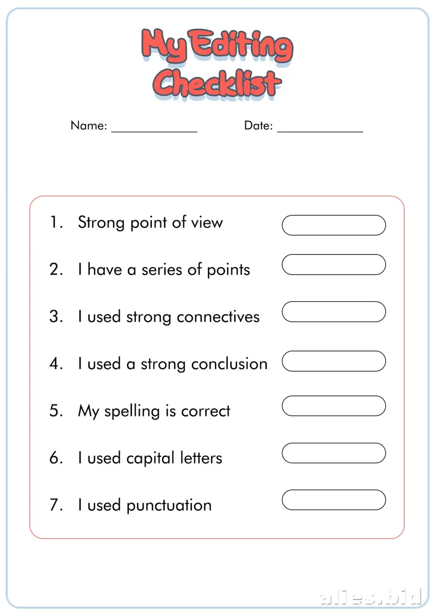 Free Printable 4th Grade Worksheet Free Print #20