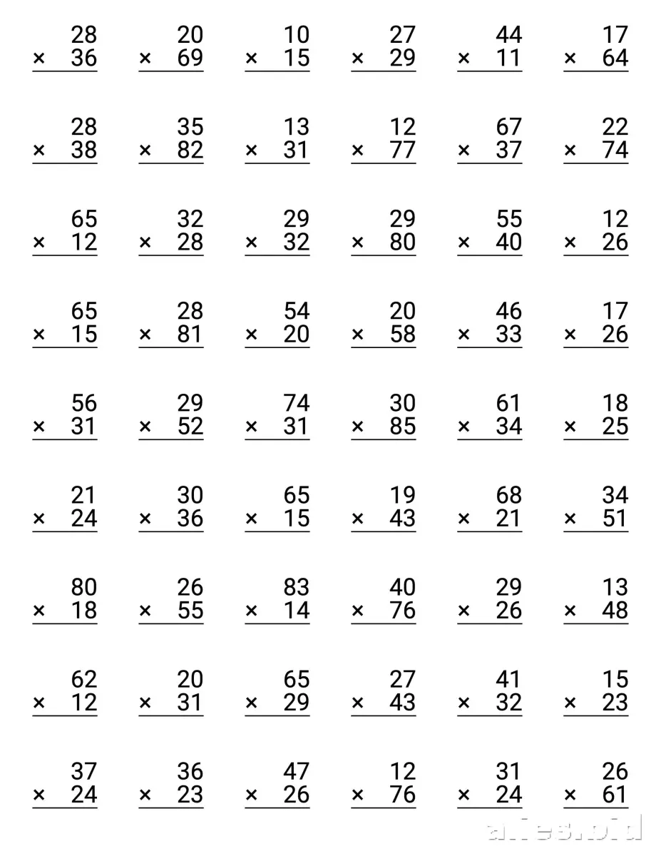 Free Printable 4th Grade Worksheet Free Print #7