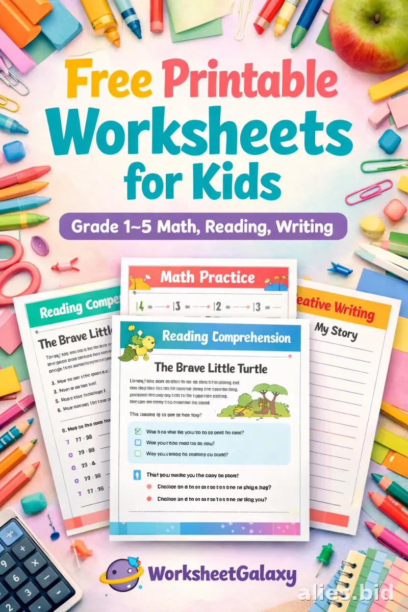 Free Printable 5th Grade Worksheet Free Print #6