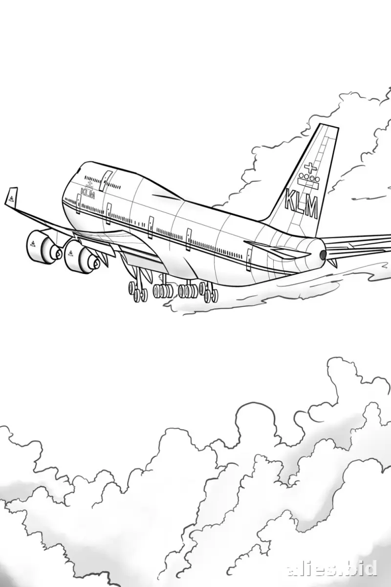 Free Printable Airplane Coloring Pages Free Print Worksheet #17