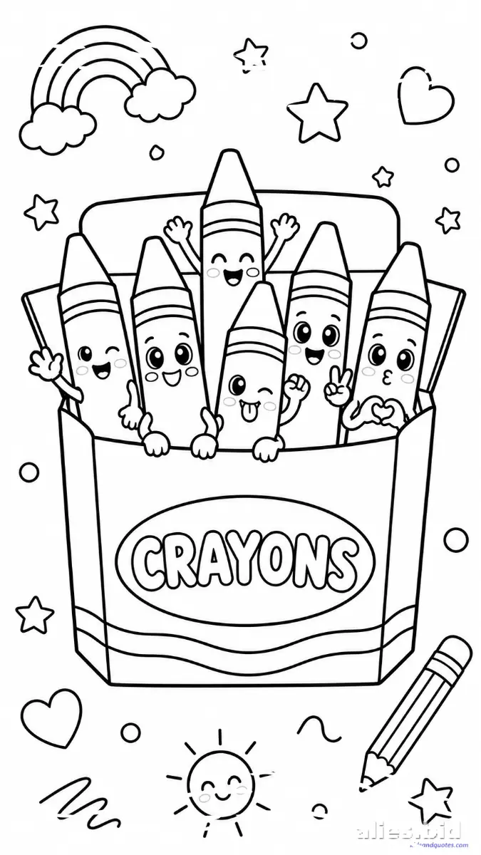 Free Printable Back To School Coloring Pages Free Worksheet #14