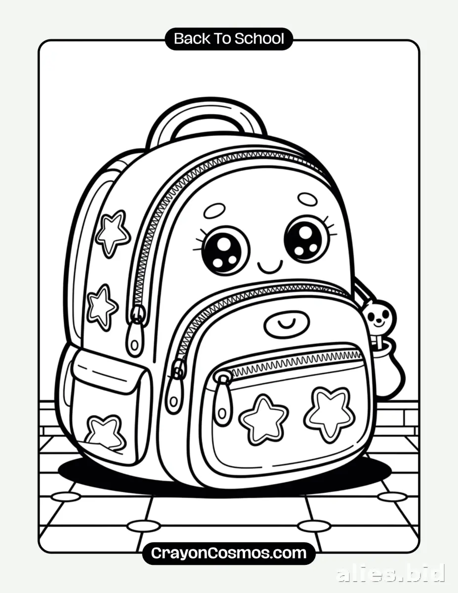 Back to School Coloring Pages and