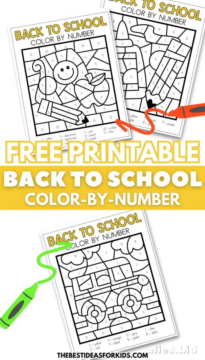 Free Printable Back To School Worksheet Free #20