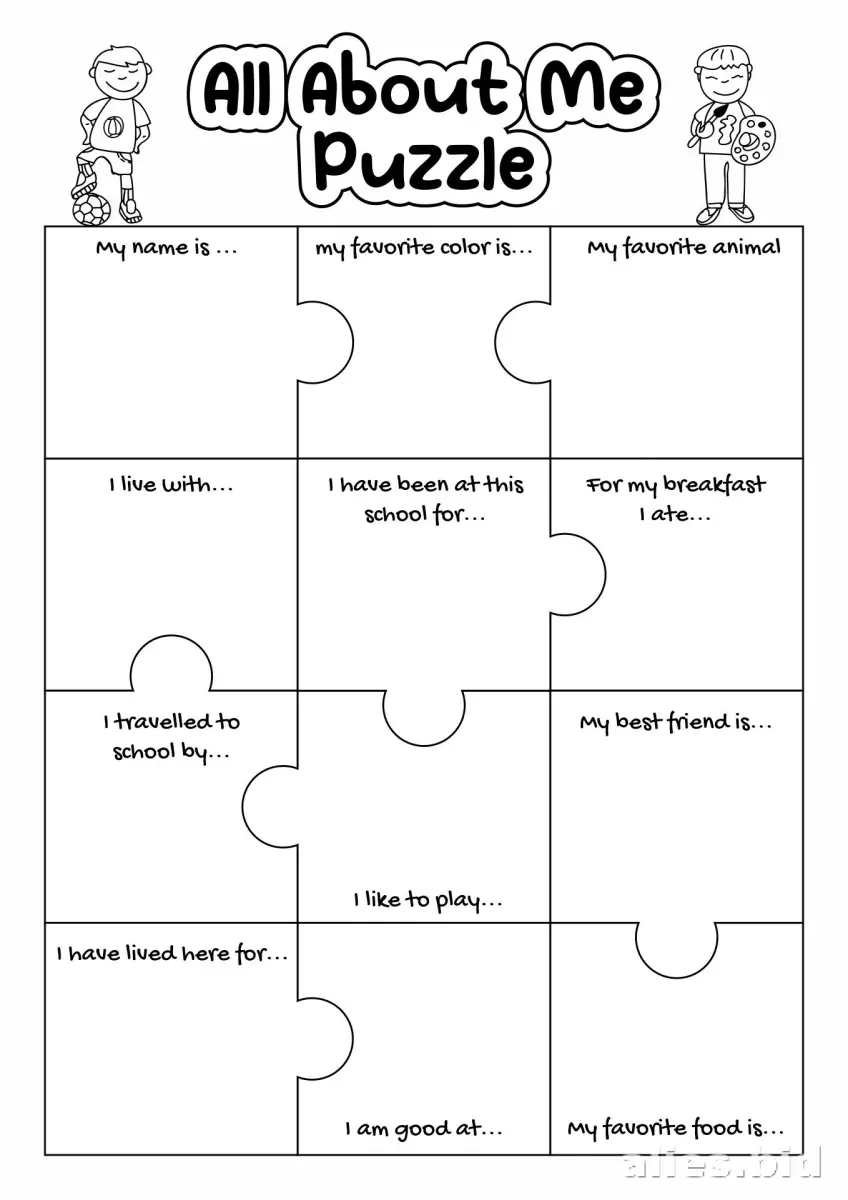 Free Printable Back To School Worksheet Free #10
