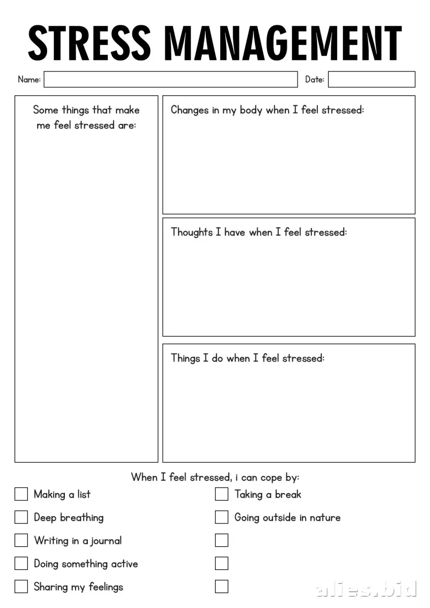 Free Printable Behavior Tracker Template Free Print Worksheet #11