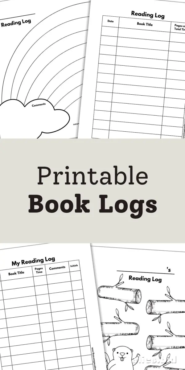 Free Printable Book Log Template Free Print Worksheet #11