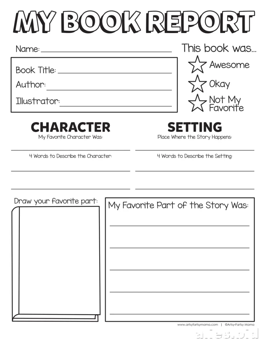 Free Printable Book Log Template Free Print Worksheet #20