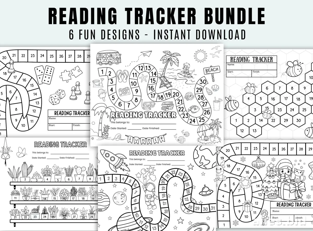Free Printable Book Tracker Template For Kids Free Worksheet #12