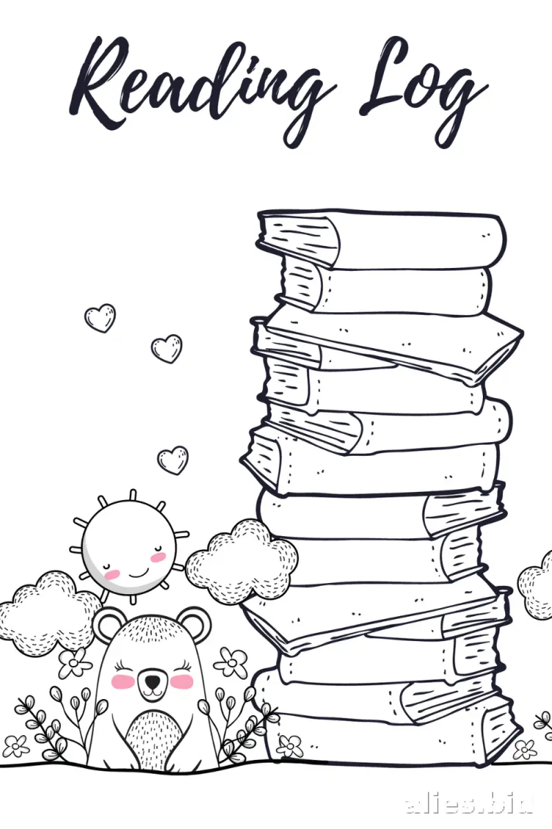 Free Printable Book Tracker Template For Kids Free Worksheet #9