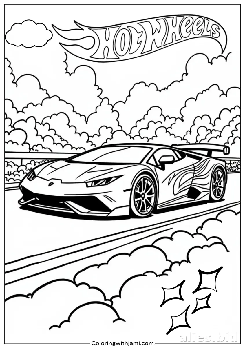 Free Printable Car Coloring Pages For Kids Free Worksheet #5