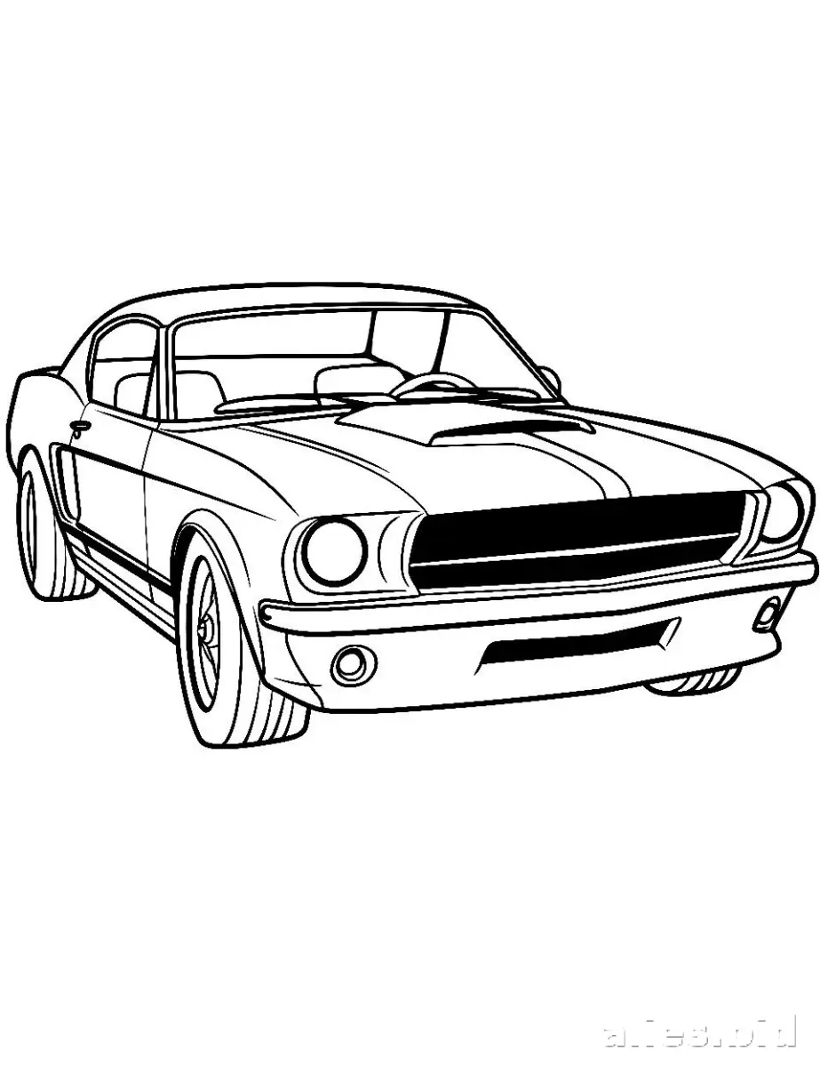 Free Printable Car Coloring Pages For Kids Free Worksheet #4