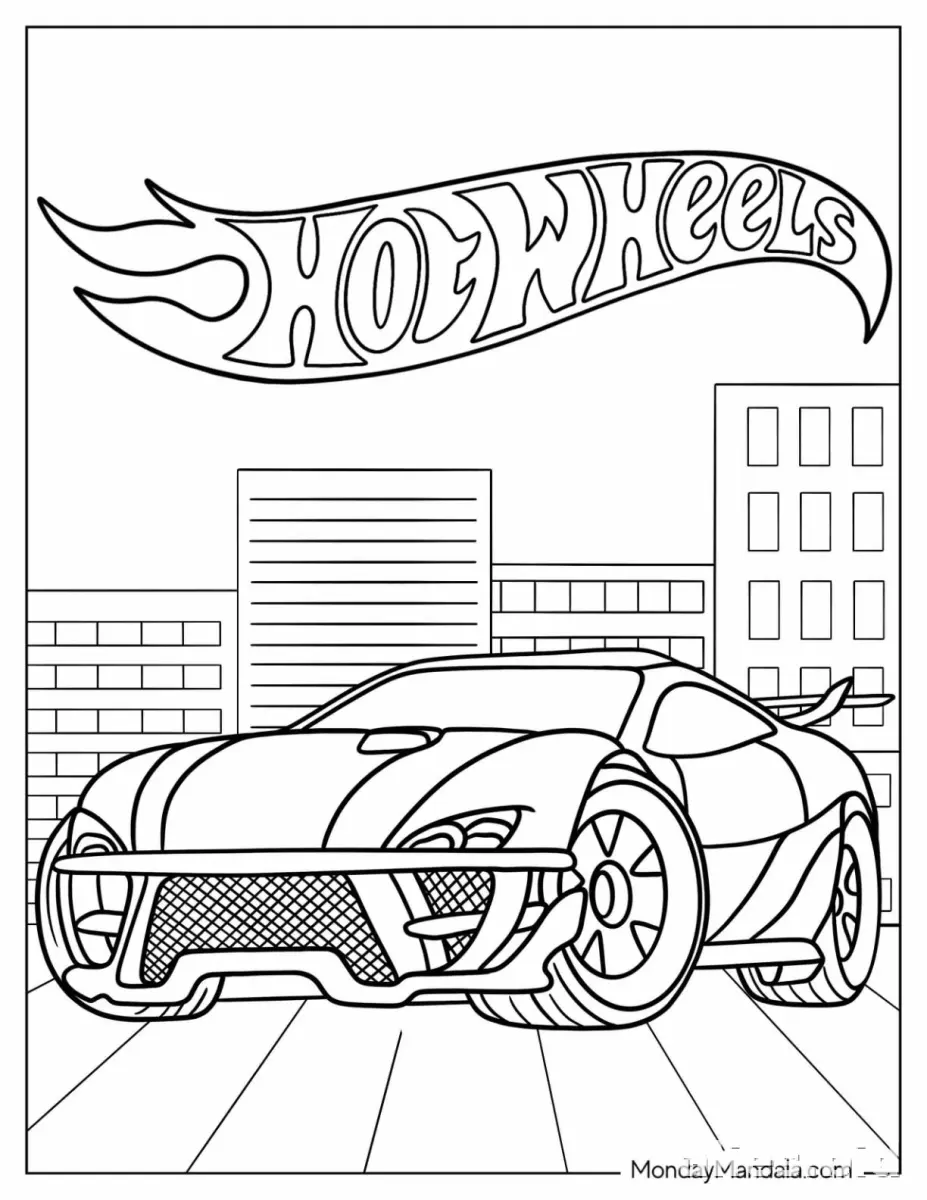 Free Printable Car Coloring Pages For Kids Free Worksheet #7