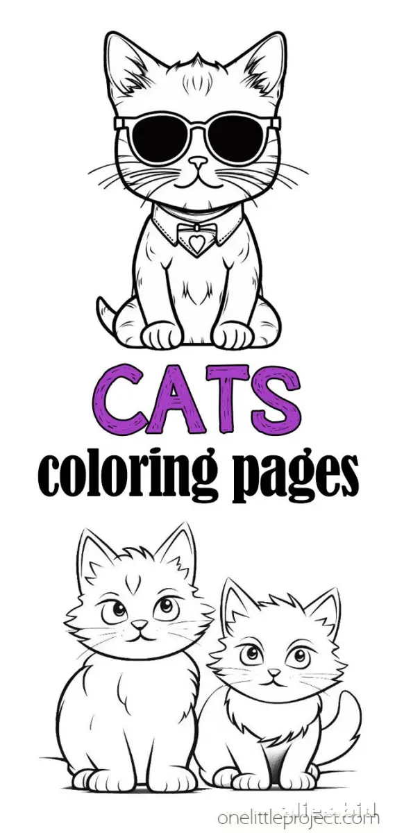 Free Printable Cat Coloring Pages For Kids Free Worksheet #3