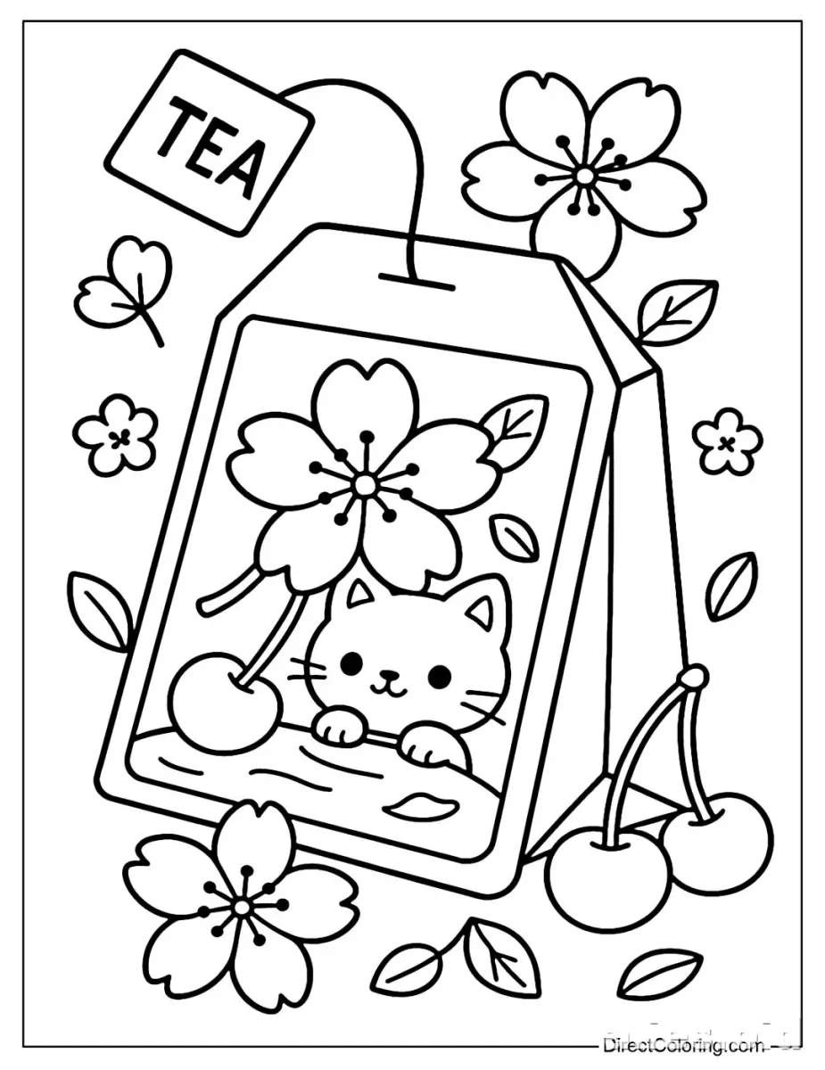 Free Printable Cat Coloring Pages For Kids Free Worksheet #7