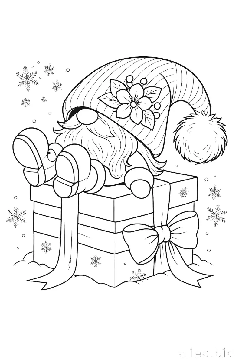 Free Printable Christmas Coloring Pages Free Worksheet #3