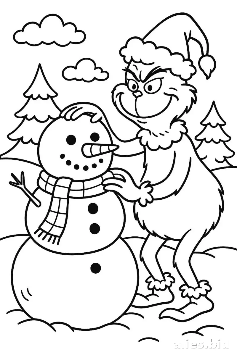 Free Printable Christmas Coloring Pages Free Worksheet #14