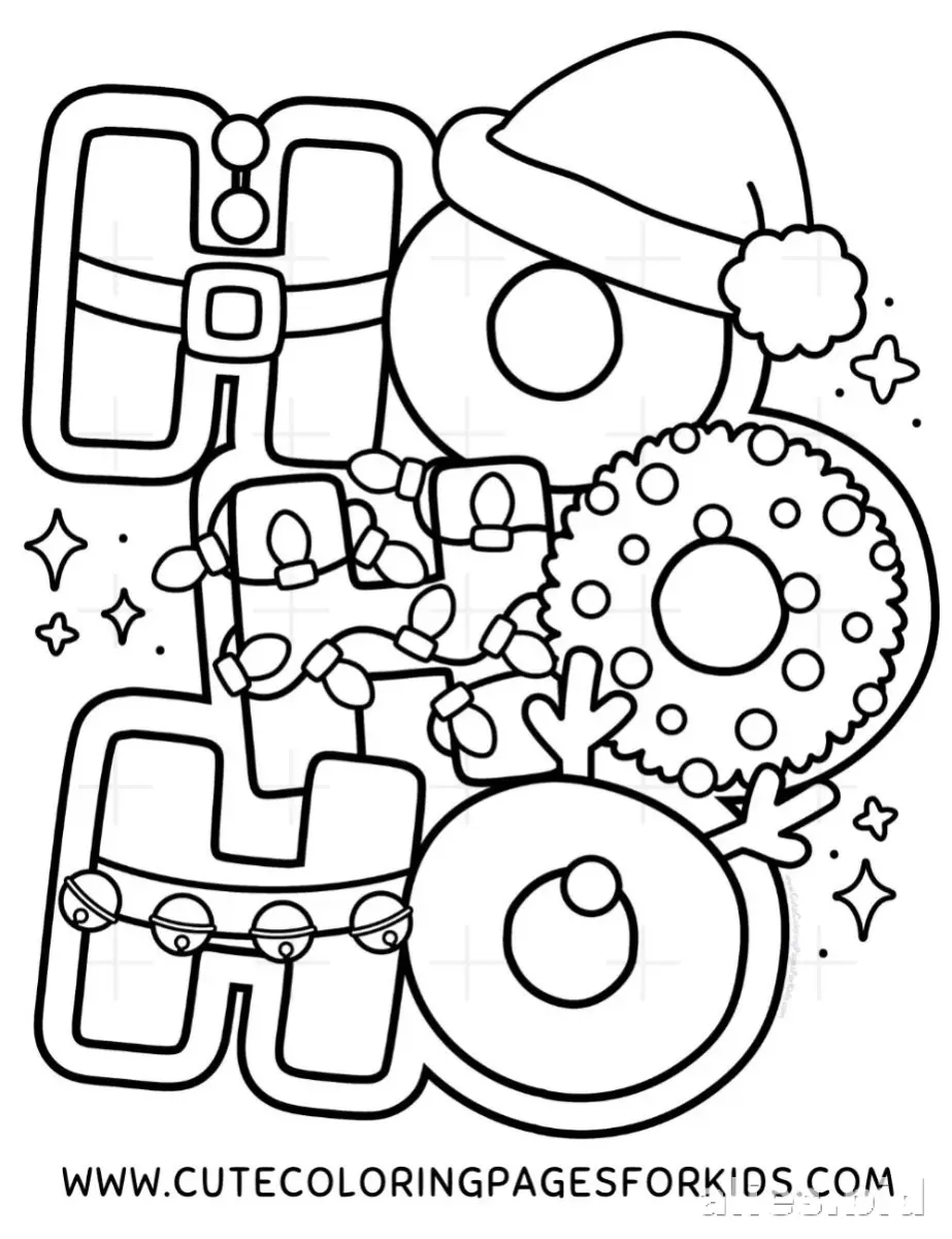 Free Printable Christmas Coloring Pages Free Worksheet #11