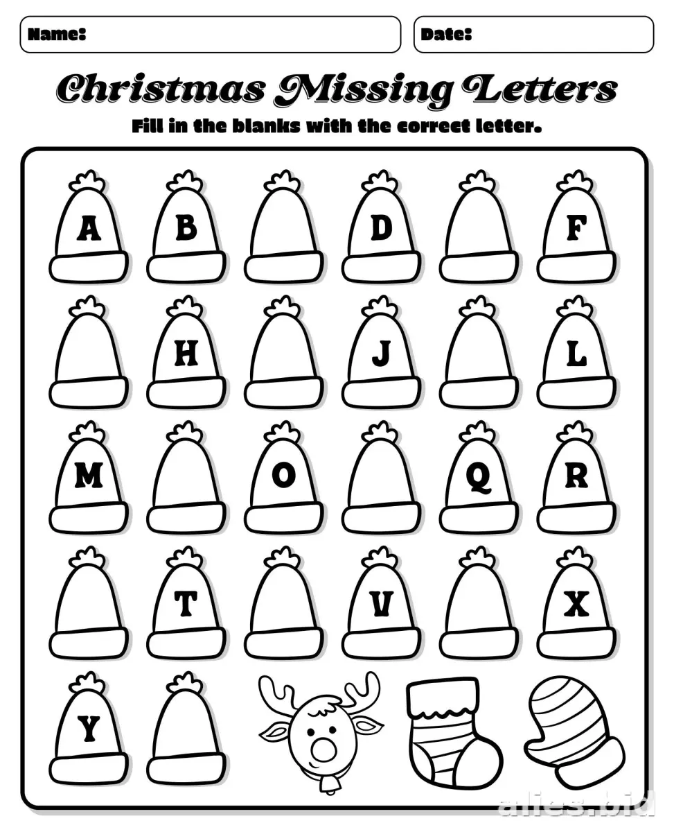 Free Christmas Worksheets for Kids: Fun and Educational Activities to Keep Children Engaged