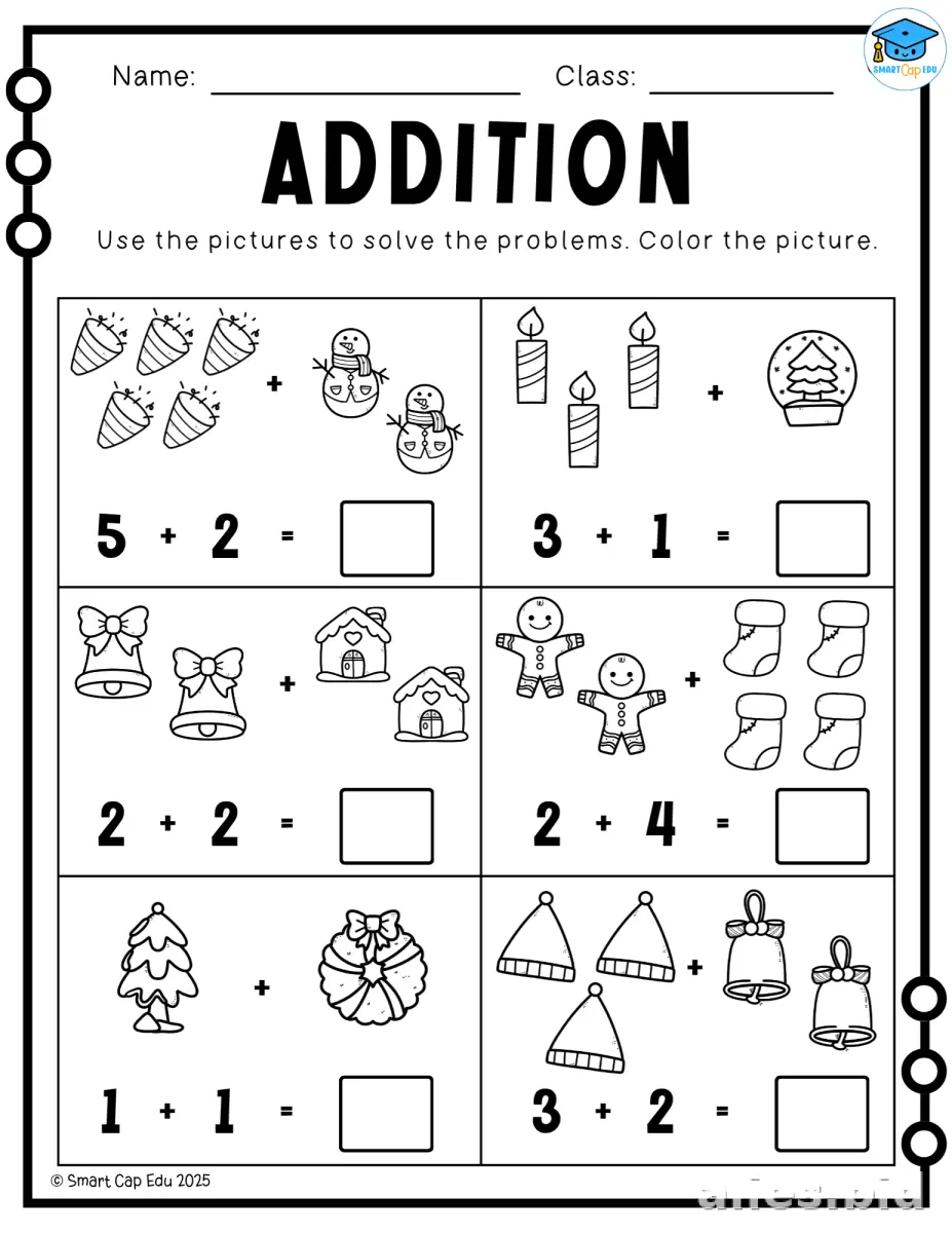 Christmas Worksheets for Preschool: Fun Learning Ideas for the Holidays