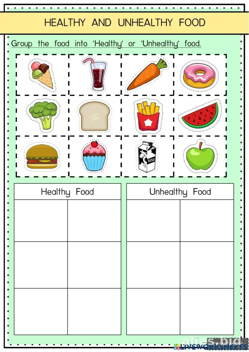 Free Printable Classify Activity Sheet Free Worksheet #6
