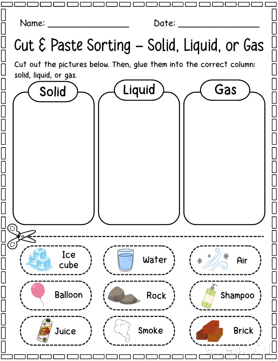 Free Printable Classify Activity Sheet Free Worksheet #10