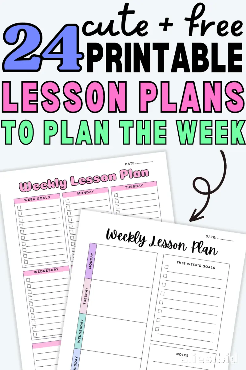 Free Printable Classroom Planner Template Free Worksheet #4