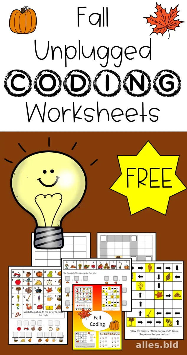 Free Printable Coding Worksheet For Kids Free #23