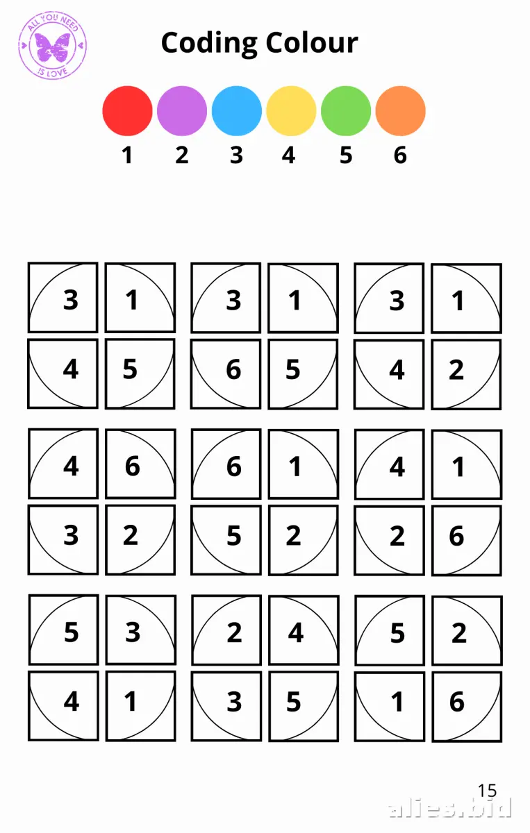 Free Printable Coding Worksheet For Kids Free #10