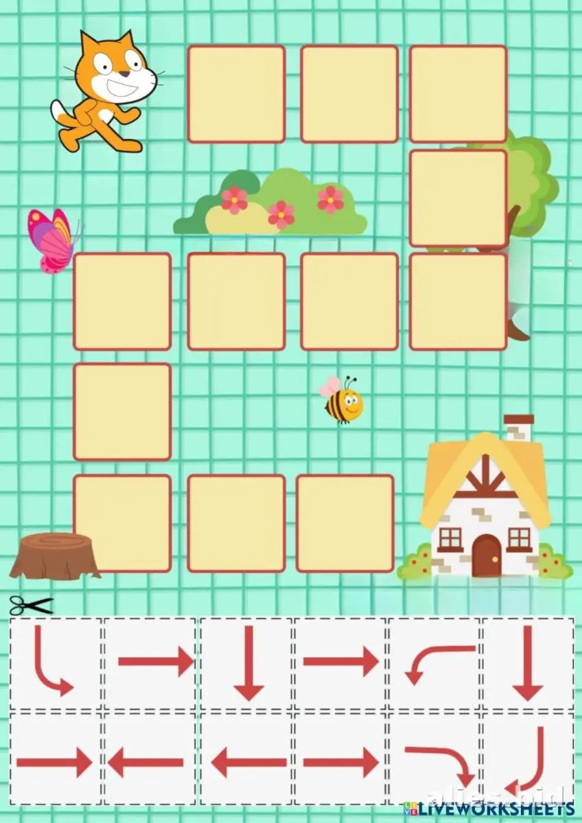 Free Printable Coding Worksheet For Kids Free #8