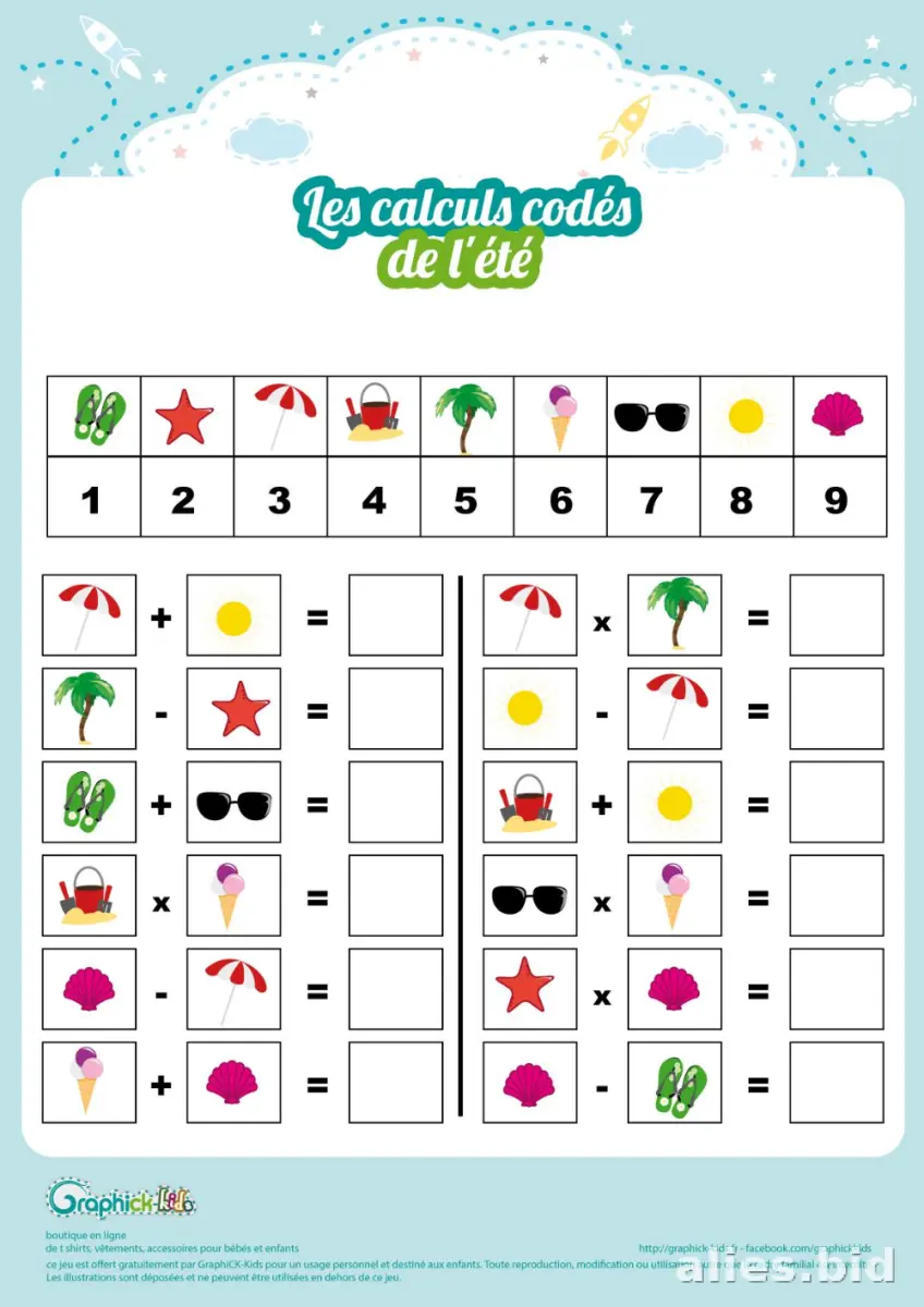 Free Printable Coding Worksheet For Kids Free #16