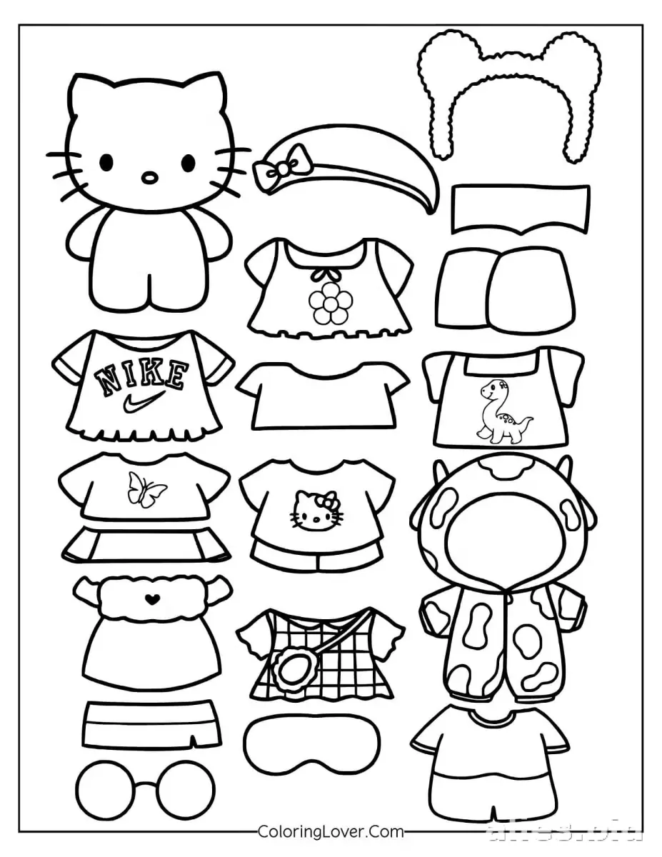 Free Printable Coloring Activity Sheet For Kids Worksheet #2