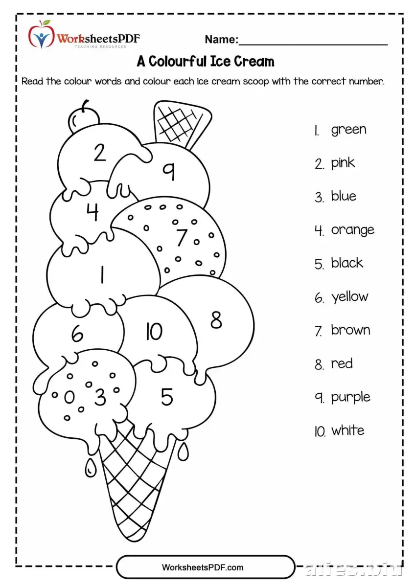 Free Printable Counting Activity Sheet Free Worksheet #8