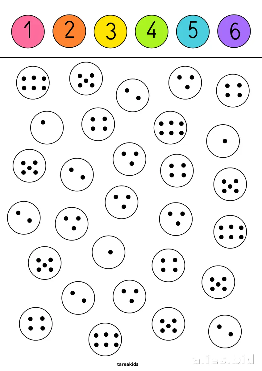 Free Printable Counting Activity Sheet Free Worksheet #6