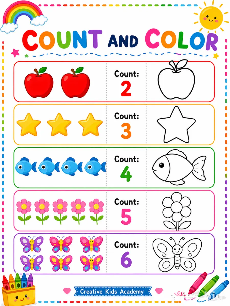 Counting Worksheets for Preschool: A Comprehensive Guide for Parents and Educators