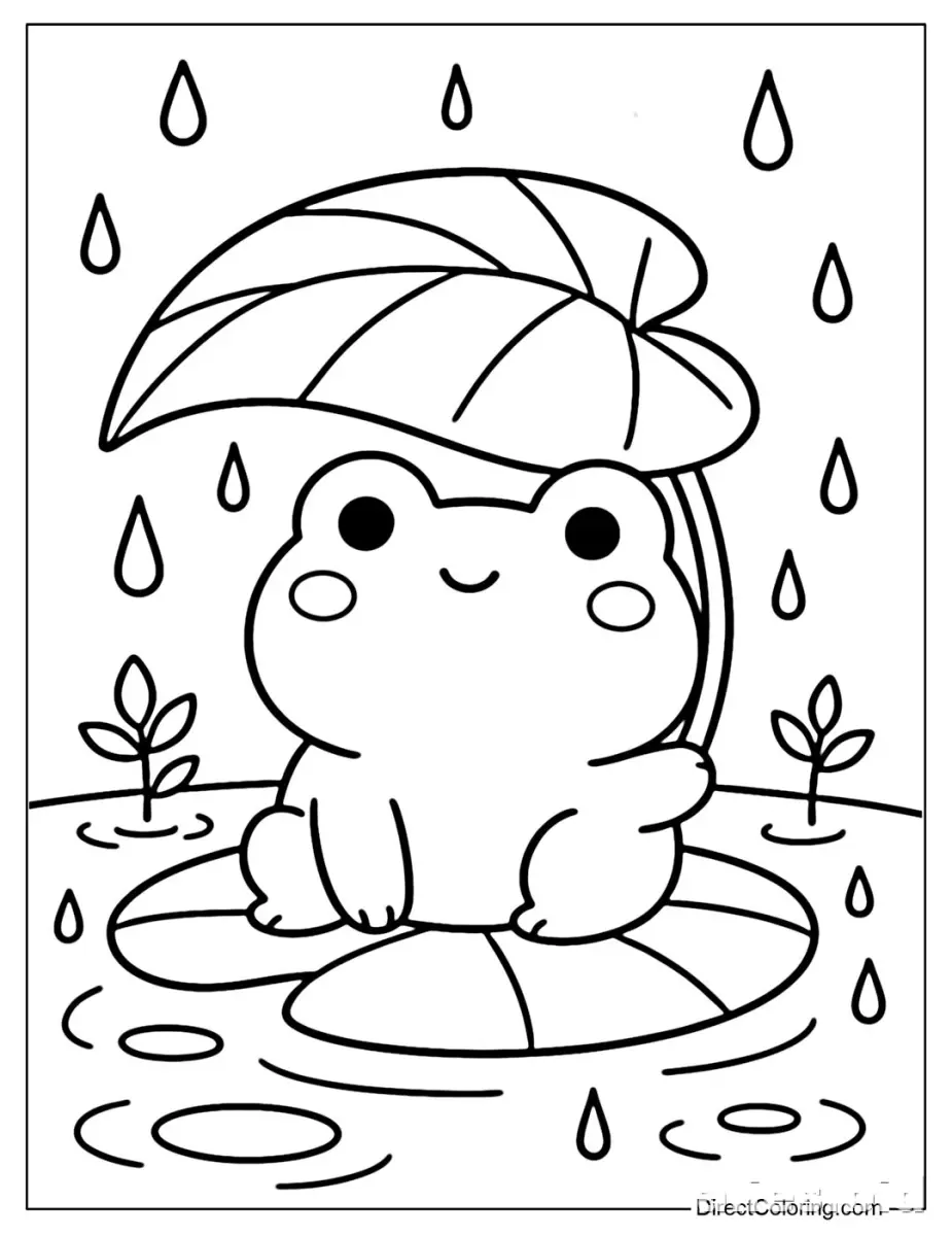 Free Printable Cute Animal Coloring Pages For Kids Worksheet #20