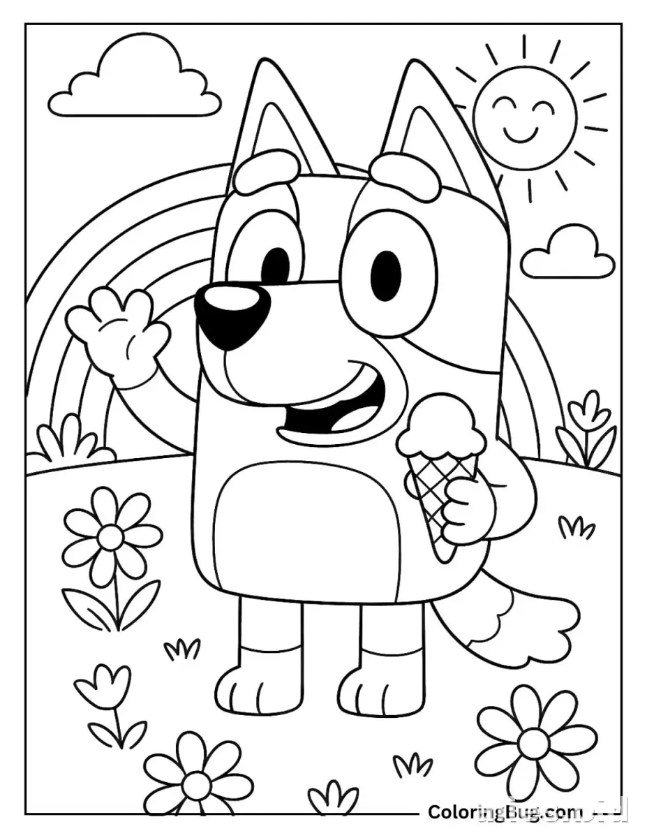 Free Printable Cute Animal Coloring Pages For Kids Worksheet #15