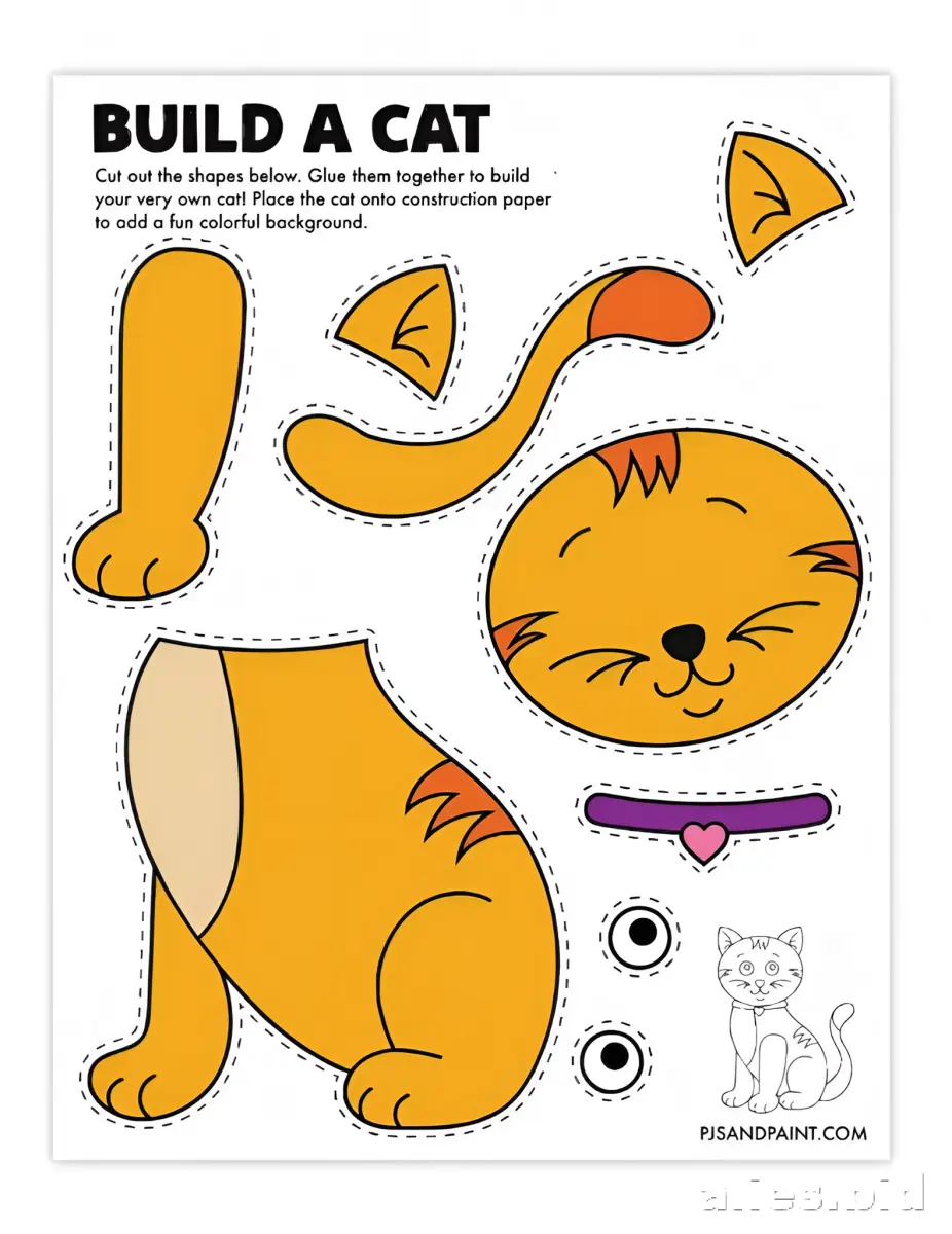 Free Printable Cutting Activity Sheet For Kids Worksheet #11