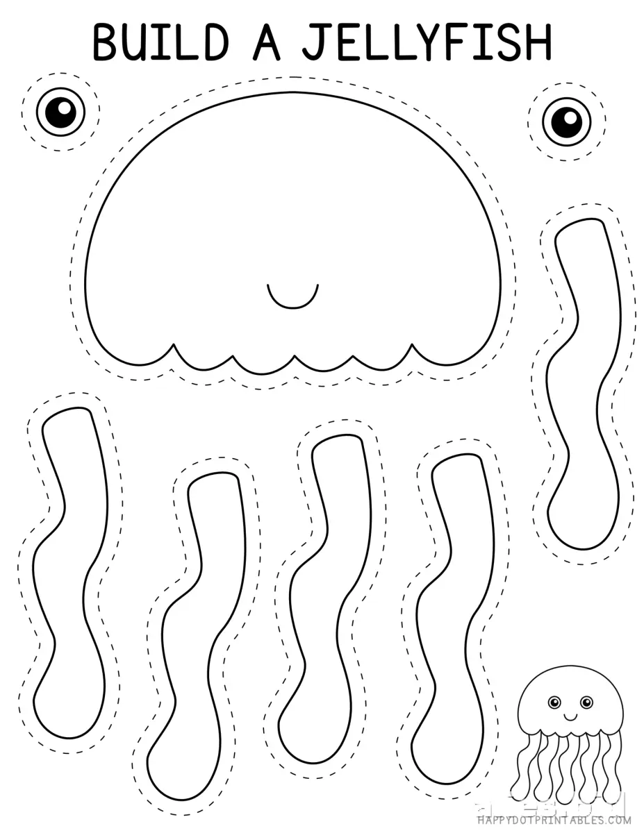 Free Printable Cutting Activity Sheet For Kids Worksheet #16