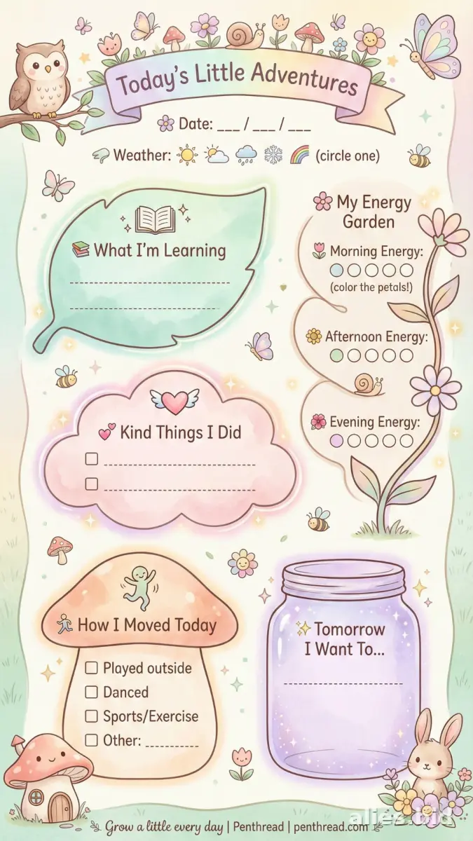 Daily Planner Templates for Kids: Worksheets to Enhance Time Management Skills