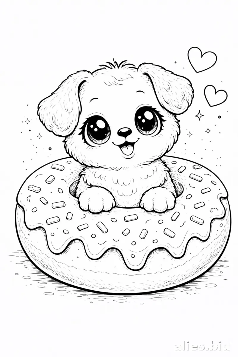Free Printable Dog Coloring Pages Free Print Worksheet #13