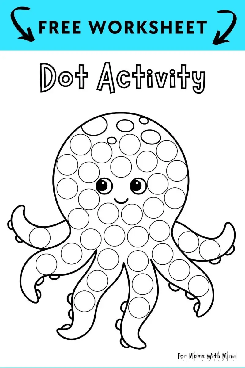 Free Printable Dot To Dot Activity Free Print Worksheet #13