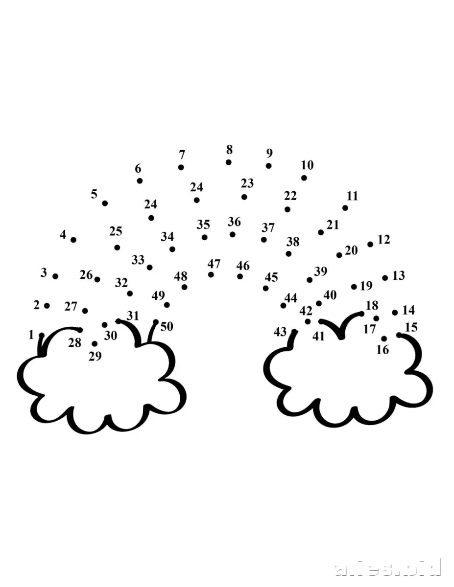 Free Printable Dot To Dot Activity Free Print Worksheet #5
